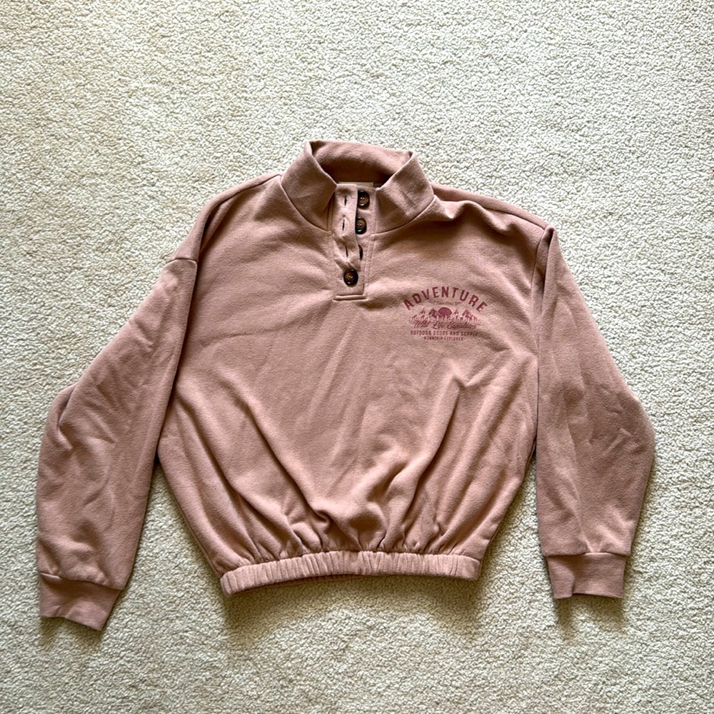 Urban Nation - Cropped Elastic sweatshirt